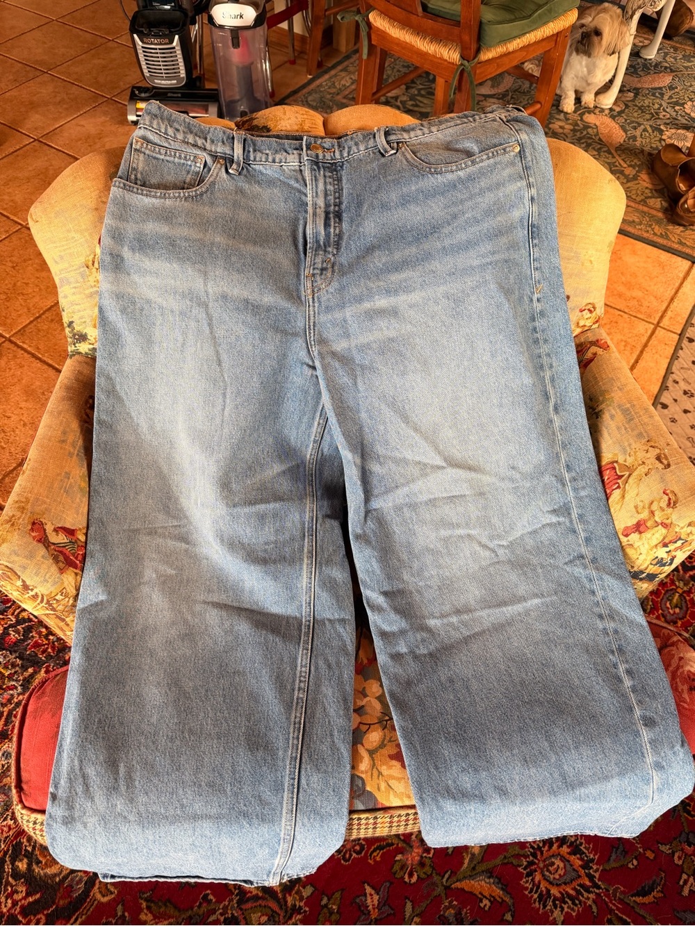 Good American Good Standard baggy Jeans